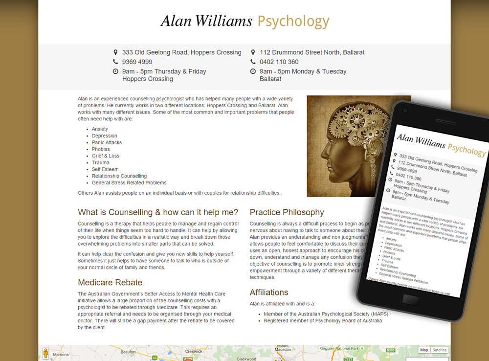 Alan Williams Psychology