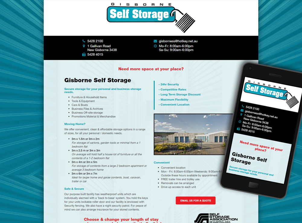 Gisborne Self Storage