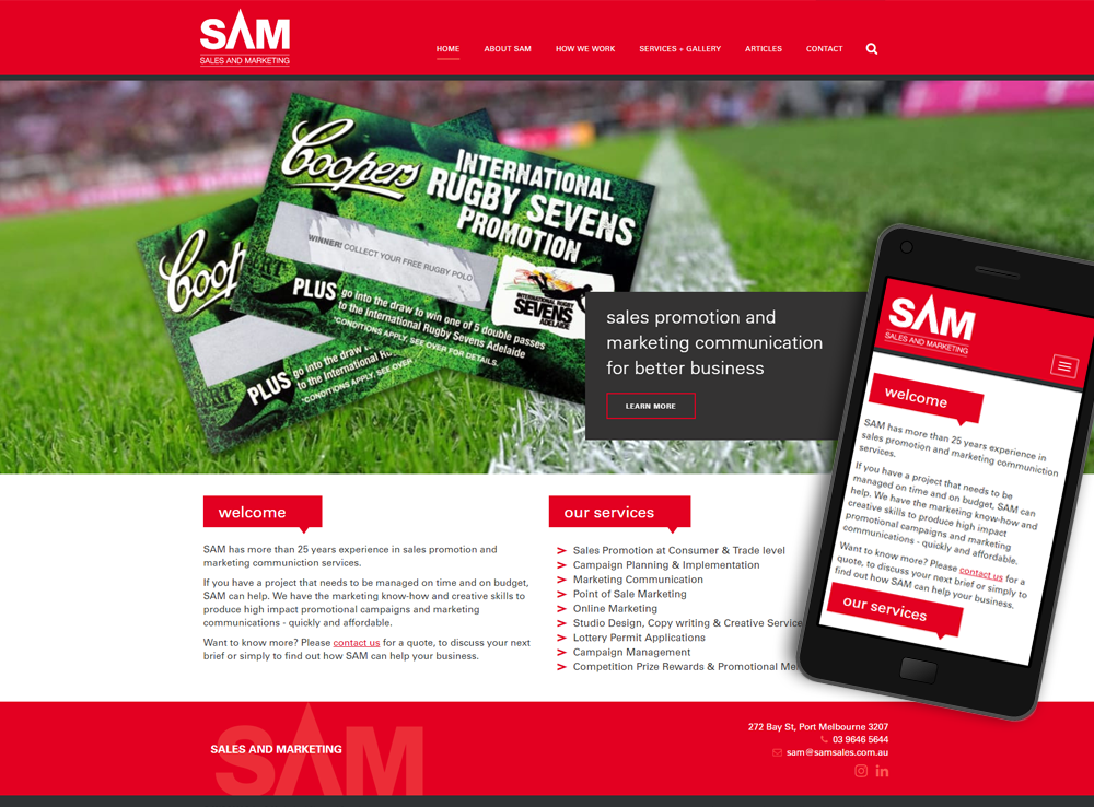 SAM Sales and Marketing