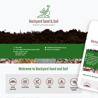 Backyard Sand & Soil