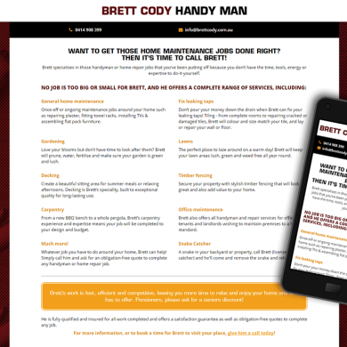 Brett Cody Handy Man