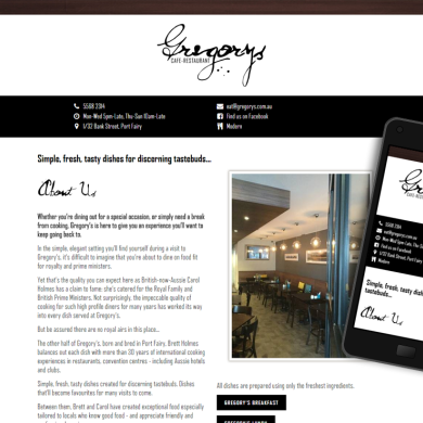 Gregorys Cafe & Restaurant