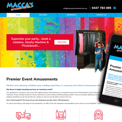 Macca's Amusements