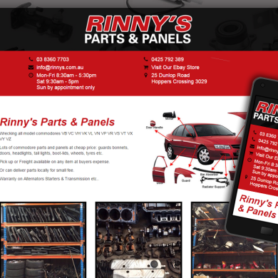 Rinny's Parts & Panels