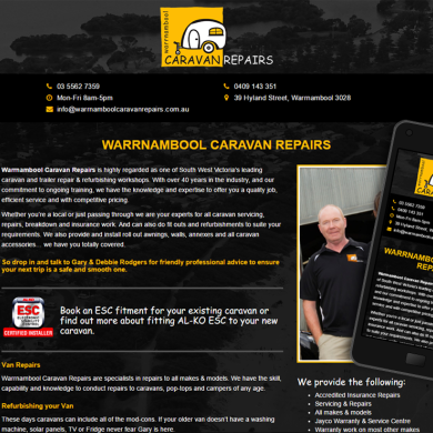 Warrnambool Caravan Repairs