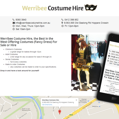 Werribee Costume Hire