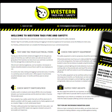 Western Tags Fire & Safety